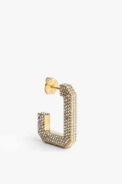 Best Zadig & Voltaire Cecilia Strass Earrings Oldgold